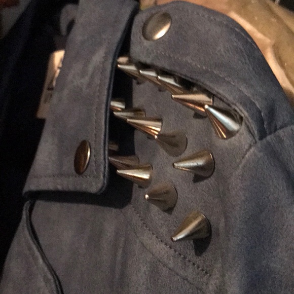 Sincerely Jules’ UNIF Spiked Faux Leather Jacket - Picture 6 of 8